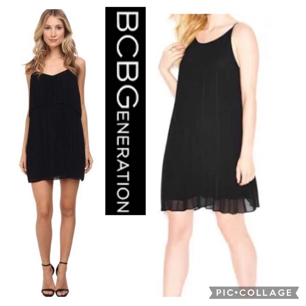 NWT BCBGeneration pleated formal chic dress size medium